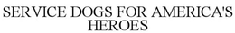 SERVICE DOGS FOR AMERICA'S HEROES trademark