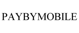 PAYBYMOBILE trademark