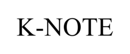 K-NOTE trademark