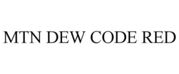 MTN DEW CODE RED trademark