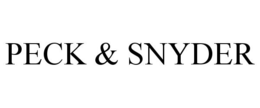 PECK & SNYDER trademark