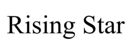 RISING STAR trademark