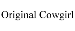 ORIGINAL COWGIRL trademark