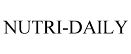 NUTRI-DAILY trademark