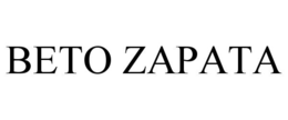 BETO ZAPATA trademark