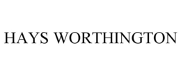 HAYS WORTHINGTON trademark