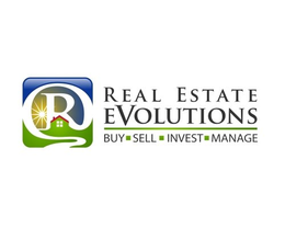 R REAL ESTATE EVOLUTIONS, BUY · SELL · INVEST · MANAGE trademark