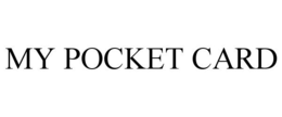 MY POCKET CARD trademark