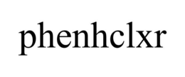 PHENHCLXR trademark