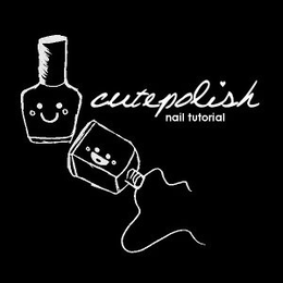 CUTEPOLISH NAIL TUTORIAL trademark