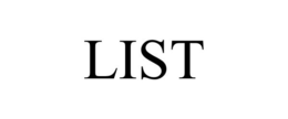 LIST trademark