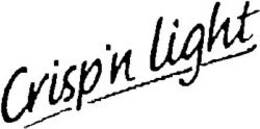CRISP'N LIGHT trademark