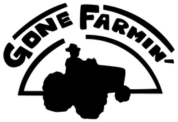 GONE FARMIN' trademark