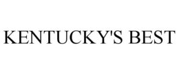 KENTUCKY'S BEST trademark