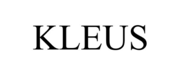 KLEUS trademark