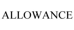 ALLOWANCE trademark