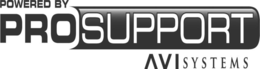 POWERED BY PROSUPPORT AVI SYSTEMS trademark