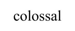 COLOSSAL trademark