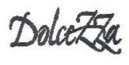 DOLCEZZA trademark