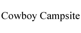 COWBOY CAMPSITE trademark