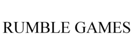 RUMBLE GAMES trademark