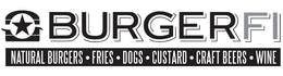 BURGERFI NATURAL BURGERS FRIES DOGS CUSTARD CRAFT BEERS WINE trademark