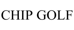 CHIP GOLF trademark