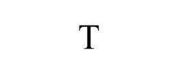 T trademark