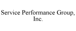 SERVICE PERFORMANCE GROUP, INC. trademark