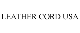 LEATHER CORD USA trademark