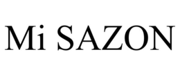 MI SAZON trademark