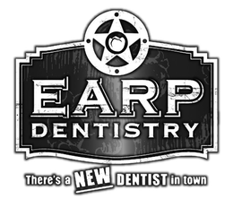 EARP DENTISTRY THERE'S A NEW DENTIST IN TOWN trademark