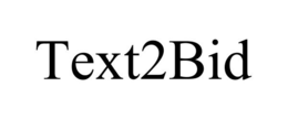 TEXT2BID trademark