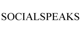 SOCIALSPEAKS trademark