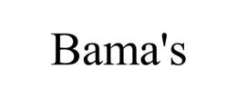 BAMA'S trademark