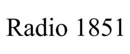 RADIO 1851 trademark