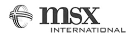 MSX INTERNATIONAL trademark