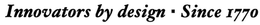 INNOVATORS BY DESIGN SINCE 1770 trademark