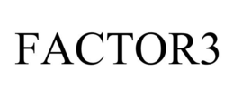 FACTOR3 trademark