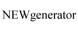 NEWGENERATOR trademark