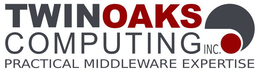 TWINOAKS COMPUTING INC. PRACTICAL MIDDLEWARE EXPERTISE trademark