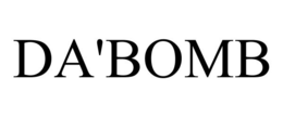 DA'BOMB trademark