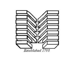 M ESTABLISHED 1798 trademark