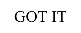 GOT IT trademark
