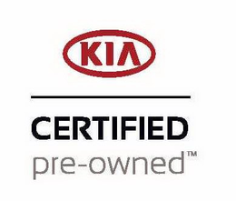 KIA CERTIFIED PRE-OWNED trademark