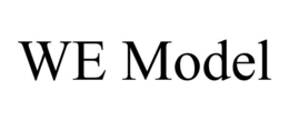 WE MODEL trademark