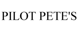 PILOT PETE'S trademark