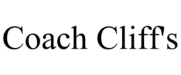 COACH CLIFF'S trademark
