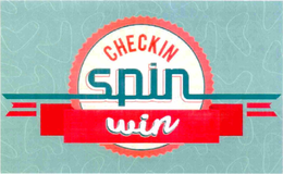 CHECKIN SPIN WIN trademark