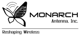 MONARCH ANTENNA, INC. RESHAPING WIRELESS trademark